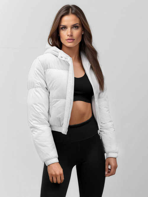 Women's Jacket - White OZONEE JS/5M3260/281Z