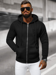 Men's Hoodie - Black OZONEE NB/MF2003