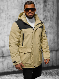 Men's Jacket - Beige OZONEE JS/22M322/62