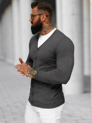 Men's Jumper - Anthracite OZONEE NB/MM6006/3Z