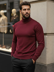 Men's Jumper - Burgundy OZONEE V/V24504