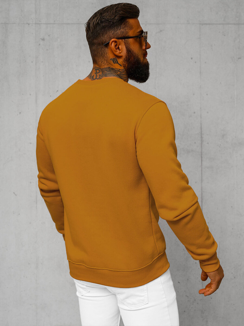 Men's Sweatshirt - Camel OZONEE JS/2001-10Z