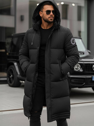 Men's winter jacket - black OZONEE JS/19M1290/392Z