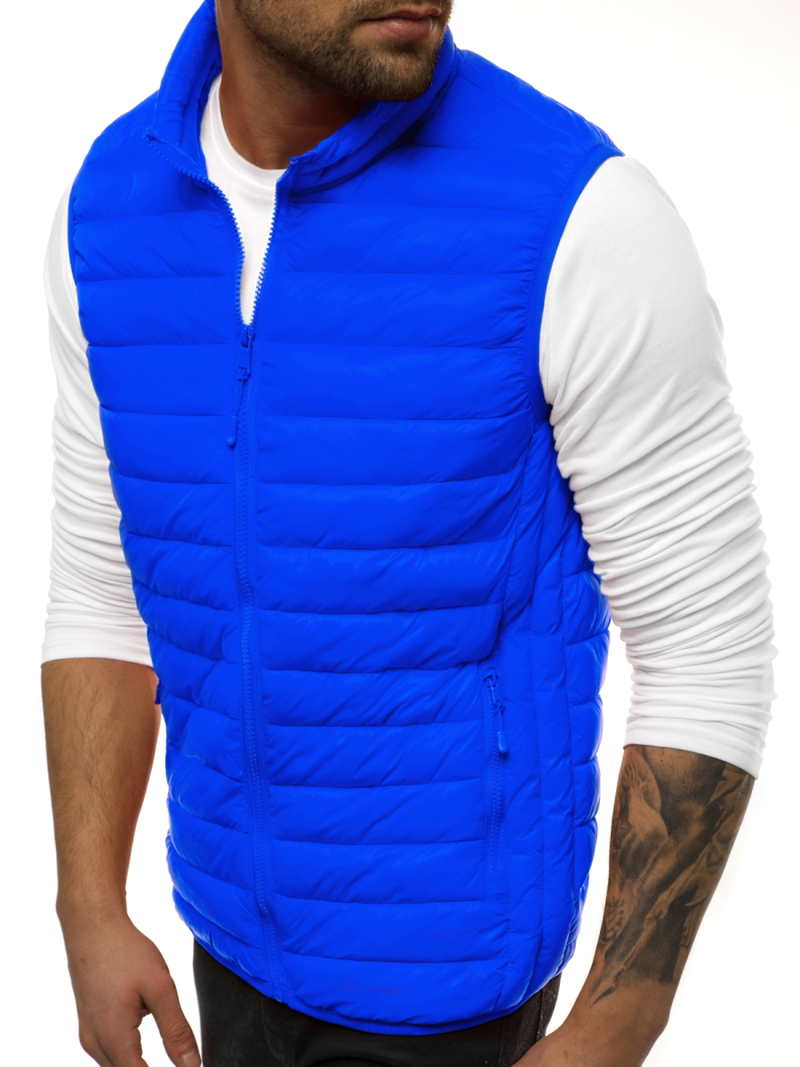 Men's Gilet - Blue OZONEE JS/LY32