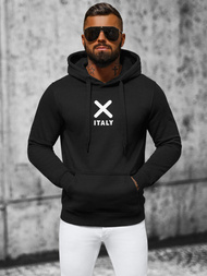 Men's Hoodie - Black OZONEE NB/MF2021