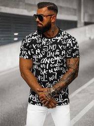 Men's T-shirt - Black OZONEE O/T1268/3