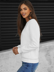 Women's Sweatshirt - White OZONEE JS/W01Z