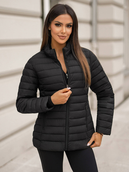 Women's Jacket - Black OZONEE JS/16M9109/392Z