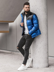 Men's Jacket - Blue OZONEE JB/JP1188/1