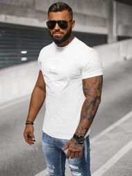 Men's T-shirt - White OZONEE NB/MT3103