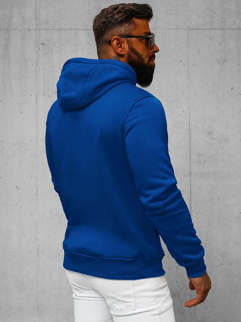 Men's Hoodie - cornflower blue OZONEE JS/2009/65Z