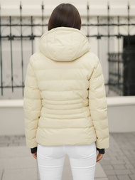 Women's Jacket - Ecru OZONEE JS/M769/281Z