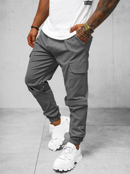 Men's Chinos Jogger - Grey OZONEE O/G3014Z