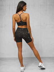 Two-piece tracksuit set black OZONEE O/XL015/1Z