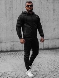 Men's Tracksuit - Black OZONEE O/3A126/A128