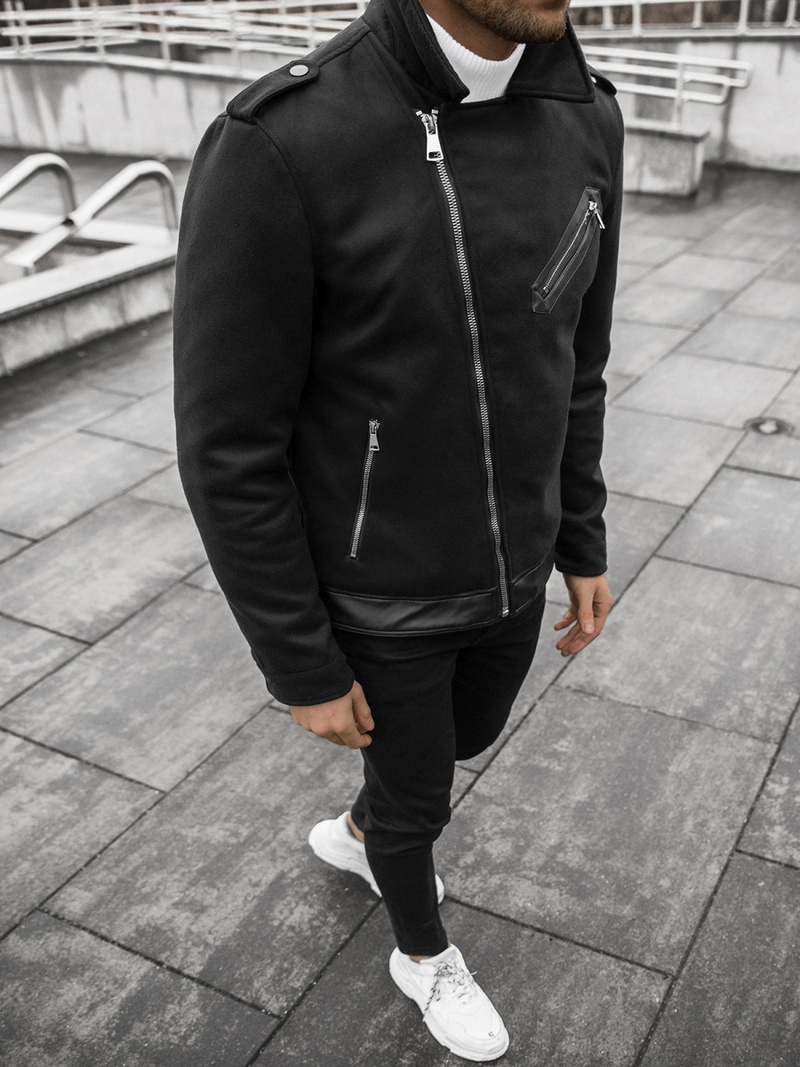 Men's Jacket - Black OZONEE JS/M15501