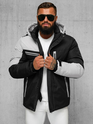 Men's Jacket - Black/Grey OZONEE JS/91M9903/92Z