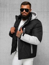 Men's Jacket - Black/Grey OZONEE JS/91M9903/92Z