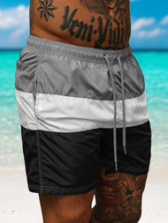 Men's shorts - gray/black OZONEE JS/17K567/8