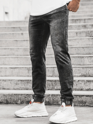 Men's Jogger Jeans Black OZONEE JS/NJ55003/2