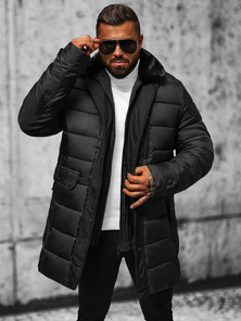 Men's Jacket - Black OZONEE JS/22M63/392