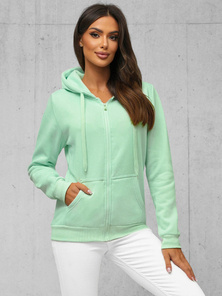 Women's Hoodie - Mint OZONEE JS/W03Z