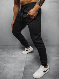 Men's Sweatpants - Black OZONEE JS/XW01Z 