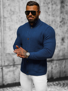 Men's Jumper - Navy Blue OZONEE NB/MM6020/6