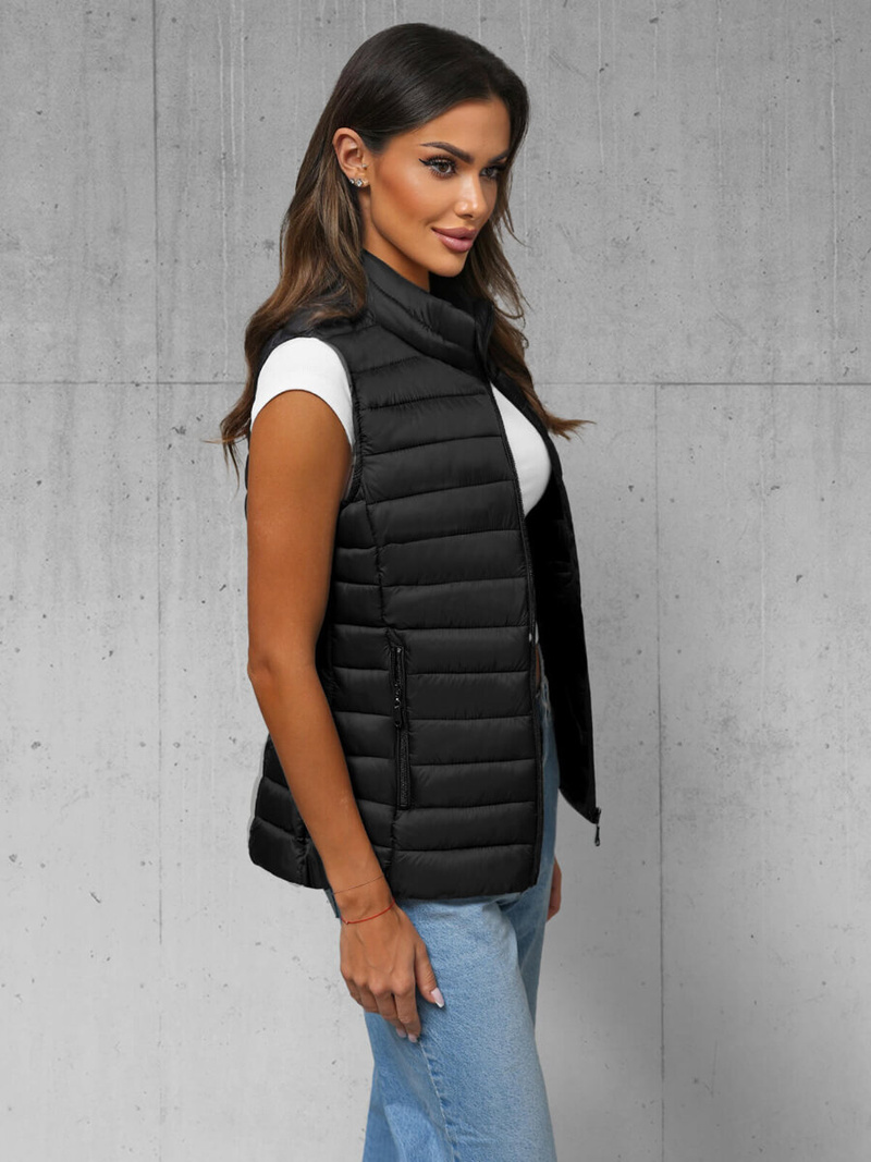 Women's Gilet - Black OZONEE JS/16M9155/392