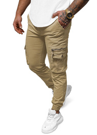 Men's Chinos Jogger - Beige OZONEE NB/MP0201K