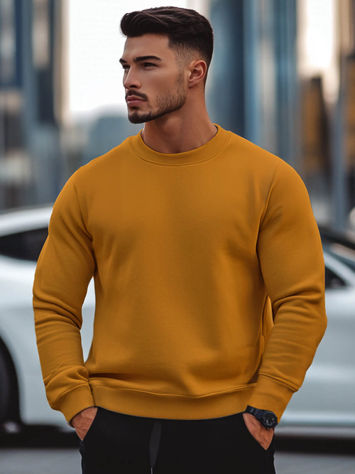 Men's Sweatshirt - Camel OZONEE JS/2001-10Z