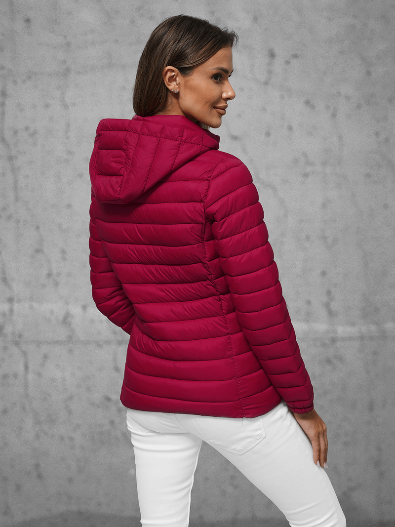 Women's Jacket - Burgundy OZONEE JS/16M9101/06