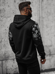 Men's Hoodie - Black OZONEE O/B272