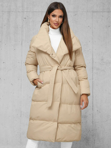 Women's Jacket - Beige OZONEE JS/M737/62Z