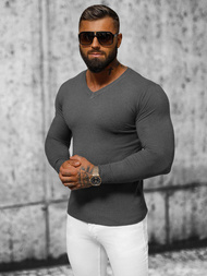 Men's Jumper - Anthracite OZONEE NB/MMB601/3Z