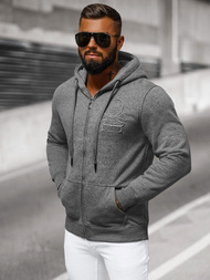 Men's Hoodie - Anthracite OZONEE NB/MF2003