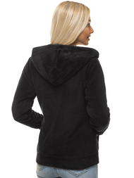 Women's Hoodie - Black OZONEE JS/HH004/1