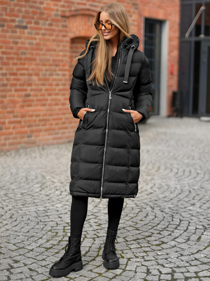 Women's Jacket - Black OZONEE JS/M736/392Z