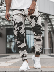 Men's Joggers - Black-White OZONEE A/0853