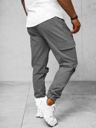 Men's Chinos Jogger - Grey OZONEE O/G3014Z