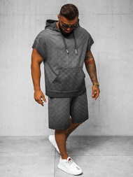 Men's Tracksuit - Black OZONEE O/3C113/9