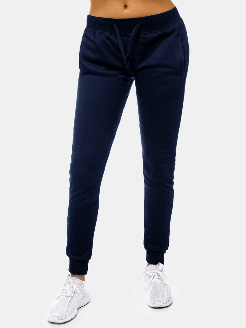 Women's Sweatpants - Navy blue OZONEE JS/CK01