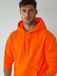 Men's Hoodie - Orange OZONEE JS/2009Z