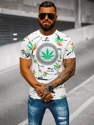 Men's T-shirt - White OZONEE O/T131/1