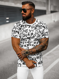 Men's T-shirt - White OZONEE O/T1268/1