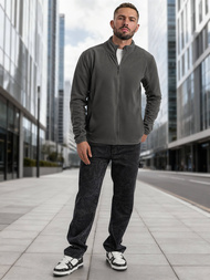 Men's Sweatshirt - Dark Grey OZONEE JS/HH016/5