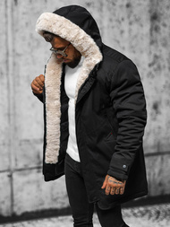 Men's Winter Jacket - Black OZONEE JS/22M319/392