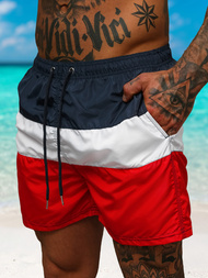 Men's Shorts - Dark Blue/Red OZONEE JS/17K567/5