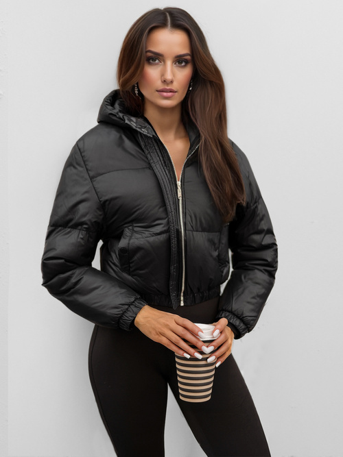 Women's Jacket - Black OZONEE JS/5M3260/392Z