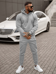 Men's Tracksuit - Grey OZONEE JS/68C10381/2Z